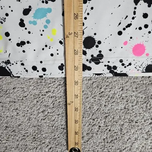 Sunday Swagger Shirt Men's Large White Golf Polo Paint Splatter AOP Performance - Picture 7 of 7